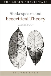 Shakespeare and Ecocritical Theory_cover