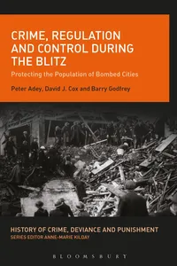Crime, Regulation and Control During the Blitz_cover