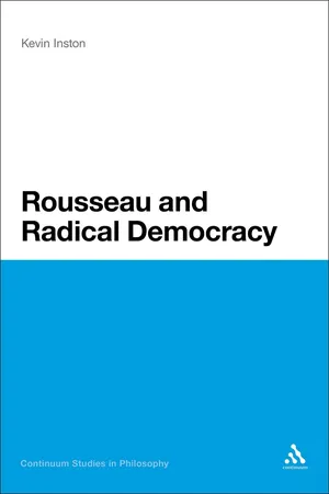 Rousseau and Radical Democracy