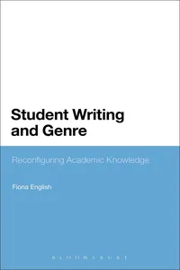 Student Writing and Genre_cover