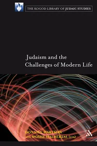 Judaism and the Challenges of Modern Life_cover