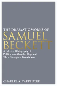 The Dramatic Works of Samuel Beckett_cover