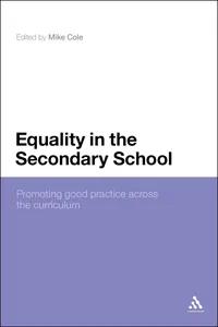 Equality in the Secondary School_cover