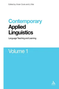 Contemporary Applied Linguistics Volume 1_cover