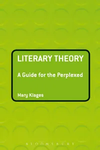 Literary Theory: A Guide for the Perplexed_cover