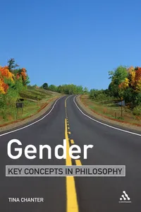 Gender: Key Concepts in Philosophy_cover