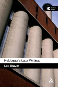 Heidegger's Later Writings_cover