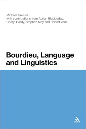 Bourdieu, Language and Linguistics