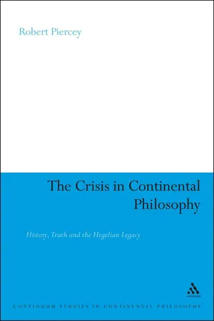 The Crisis in Continental Philosophy