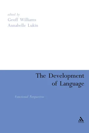 The Development of Language