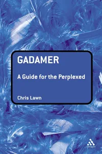 Gadamer: A Guide for the Perplexed_cover