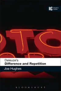 Deleuze's 'Difference and Repetition'_cover