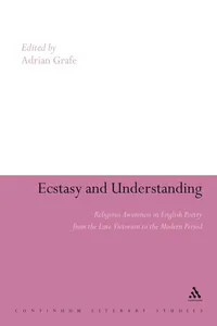 Ecstasy and Understanding_cover