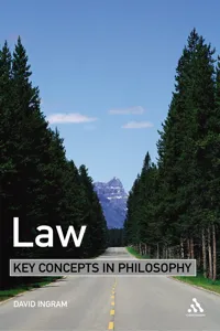 Law: Key Concepts in Philosophy_cover