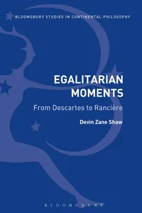 Egalitarian Moments: From Descartes to Rancière_cover