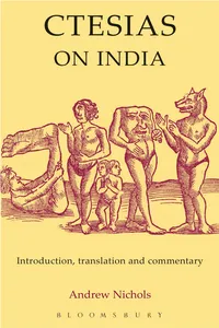 Ctesias: On India_cover