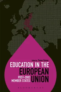 Education in the European Union: Post-2003 Member States_cover