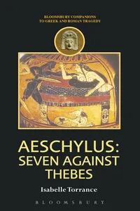 Aeschylus: Seven Against Thebes_cover