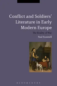 Conflict and Soldiers' Literature in Early Modern Europe_cover