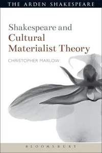 Shakespeare and Cultural Materialist Theory_cover