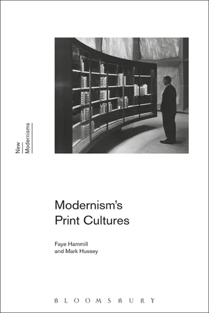 Modernism's Print Cultures