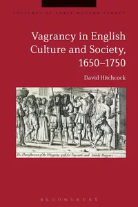 Vagrancy in English Culture and Society, 1650-1750_cover