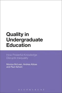 Quality in Undergraduate Education_cover