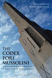 The Codex Fori Mussolini_cover