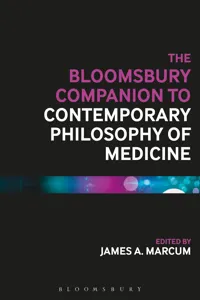 The Bloomsbury Companion to Contemporary Philosophy of Medicine_cover