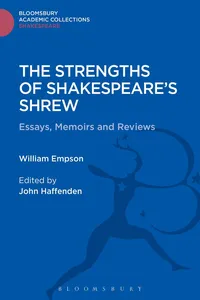 The Strengths of Shakespeare's Shrew_cover