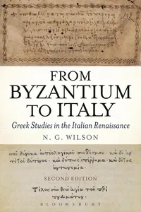 From Byzantium to Italy_cover