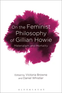 On the Feminist Philosophy of Gillian Howie_cover