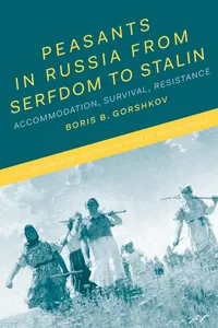 Peasants in Russia from Serfdom to Stalin_cover