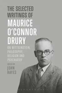 The Selected Writings of Maurice O'Connor Drury_cover