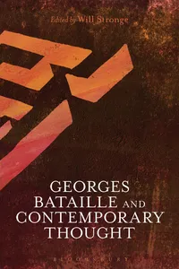 Georges Bataille and Contemporary Thought_cover