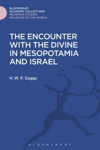 The Encounter with the Divine in Mesopotamia and Israel_cover