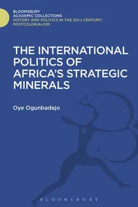 The International Politics of Africa's Strategic Minerals_cover