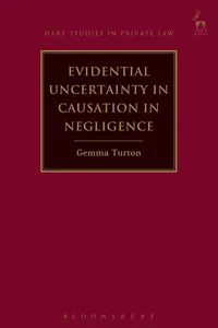 Evidential Uncertainty in Causation in Negligence_cover