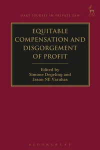 Equitable Compensation and Disgorgement of Profit_cover