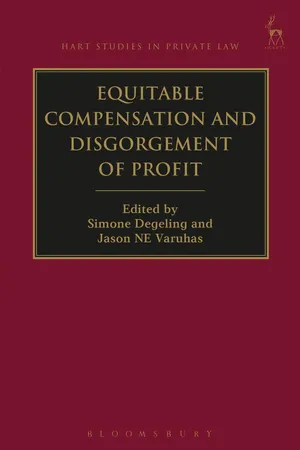 Equitable Compensation and Disgorgement of Profit