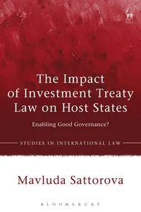 The Impact of Investment Treaty Law on Host States_cover