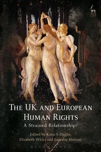 The UK and European Human Rights_cover