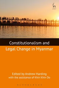 Constitutionalism and Legal Change in Myanmar_cover