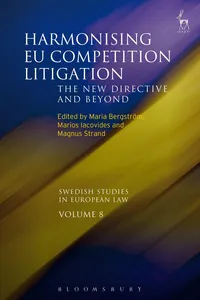 Harmonising EU Competition Litigation_cover