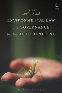 Environmental Law and Governance for the Anthropocene_cover