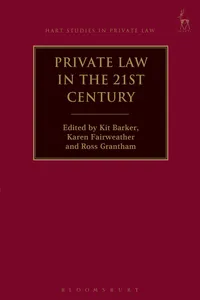 Private Law in the 21st Century_cover