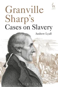 Granville Sharp's Cases on Slavery_cover