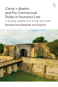 Carter v Boehm and Pre-Contractual Duties in Insurance Law_cover