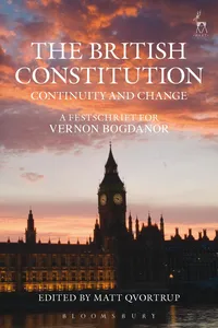 The British Constitution: Continuity and Change_cover