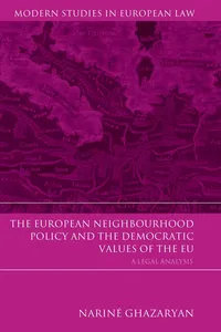 The European Neighbourhood Policy and the Democratic Values of the EU_cover